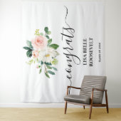 Girl Abschluss Glückwunschs Foto Stand Wandteppich (Beispiel)