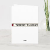 Girl Abschluss Gratulation mit rosa Ribbon Karte (Rückseite)