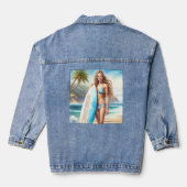 Girl Action Point Break Jeansjacke (Rückseite)