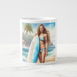 Girl Action Point Break Jumbo-Tasse