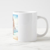 Girl Action Point Break Jumbo-Tasse (Rechts)