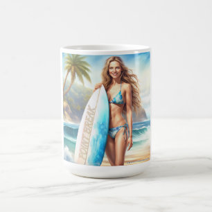 Girl Action Point Break Kaffeetasse