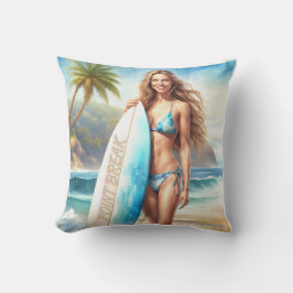 Girl Action Point Break Kissen