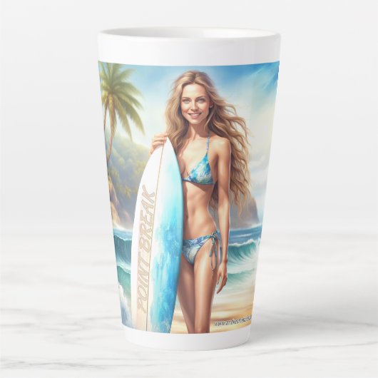 Girl Action Point Break Milchtasse (Vorderseite)