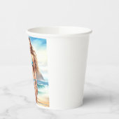 Girl Action Point Break Pappbecher (Links)