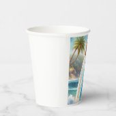 Girl Action Point Break Pappbecher (Rechts)