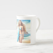 Girl Action Point Break Porzellantasse (Vorderseite Rechts)