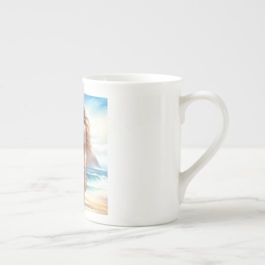 Girl Action Point Break Porzellantasse (Rechts)