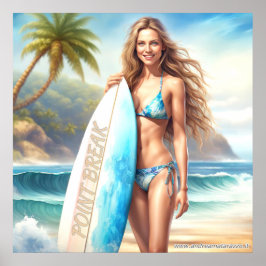 Girl Action Point Break Poster