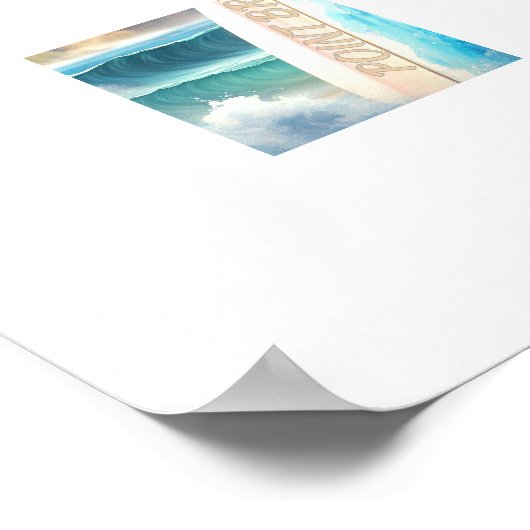 Girl Action Point Break Poster (Ecke)