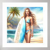 Girl Action Point Break Poster (Vorne)