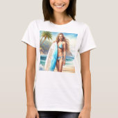 Girl Action Point Break T-Shirt (Vorderseite)