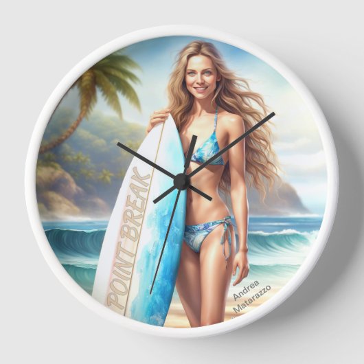 Girl Action Point Break Uhr (Vorderseite)