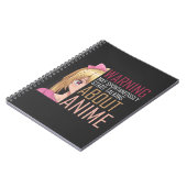 Girl Anime lover Manga Cosplay Fan Tee Notizblock (Linke Seite)