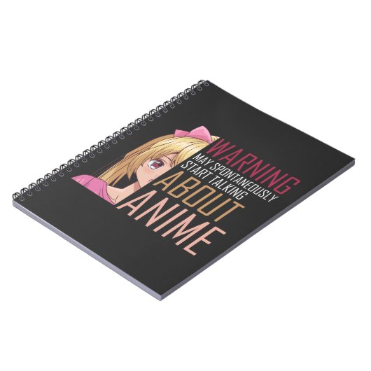 Girl Anime lover Manga Cosplay Fan Tee Notizblock (Linke Seite)