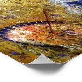 Girl Ansammlung Blume Frische Pasta machen Poster (Ecke)