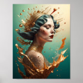 Girl Art Poster (Vorne)