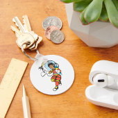 Girl Astronaut Schlüsselanhänger