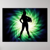Girl Athlete; Cool Poster (Vorne)