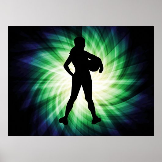 Girl Athlete; Cool Poster (Vorne)