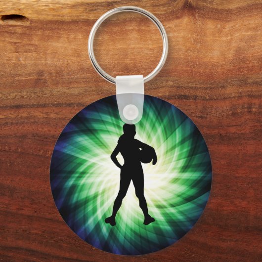 Girl Athlete; Cool Schlüsselanhänger (Vorderseite)