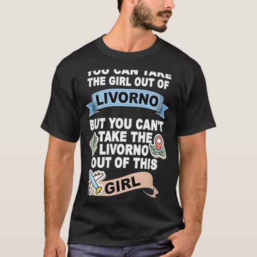 Girl aus Livorno - Umsiedlung von Livorno T-Shirt (Vorderseite)