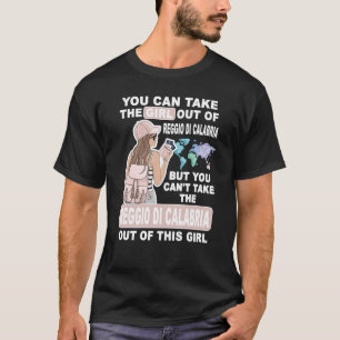 Girl aus Reggio Calabria Stadt Proud Reggio Calabr T-Shirt