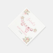 Girl Baby Clothes Kinderdusche Serviette (Ecke)