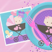 Girl Baby Doll Party Paper Teller