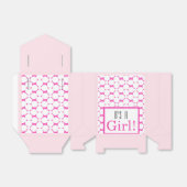 Girl Baby Dusche Gastgeschenk Box Geschenkschachtel (Ungefaltet)