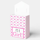 Girl Baby Dusche Gastgeschenk Box Geschenkschachtel (Geöffnet)