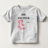 Girl Baby Dusche Kleidung Niedlich Big Brother 2T Kleinkind T-shirt (Vorderseite)