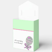 Girl Baby Dusche Pink Green Rattle Geschenkschachtel (Offen)
