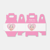 Girl Baby Dusche Pink Pinguin Geschenkschachtel (Ungefaltet)