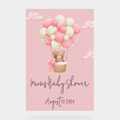 GIRL BABY DUSER ACRYLSCHILD (Vorderseite)