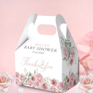 Girl Baby in Bloom Baby Dusche Danke Geschenkschachtel
