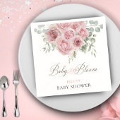 Girl Baby in Bloom Baby Dusche Napkins Serviette