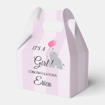 Girl Baby Shower 4"w x 2.5"l x 5"h