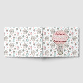 Girl Baby Shower Gästebuch (Voll)