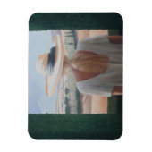 Girl back view Toskana 2012 Magnet (Vertikal)