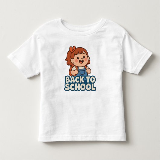 Girl-Backpack Kleinkind T-shirt (Vorderseite)