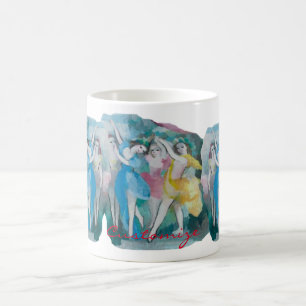 Girl Ballerina Dancers Thunder_Cove Kaffeetasse