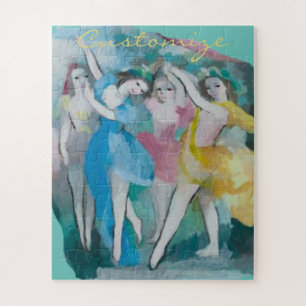 Girl Ballerina Dancers Thunder_Cove Puzzle
