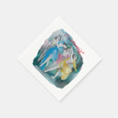 Girl Ballerina Dancers Thunder_Cove Serviette (Ecke)