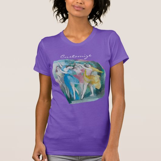 Girl Ballerina Dancers Thunder_Cove T-Shirt (Vorderseite)
