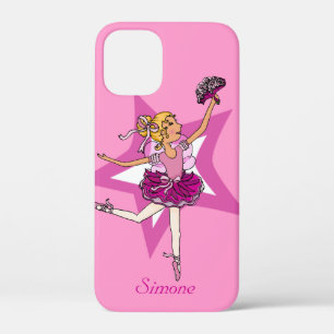 Girl ballerina rosa blondes Haar Case-Mate iPhone Hülle