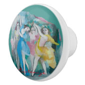 Girl Ballerina Tänzer Thunder_Cove Keramikknauf (Rechts)