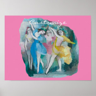 Girl Ballerina Tänzer Thunder_Cove Poster