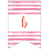 Girl Balloon als Erstes Geburtstagsbanner Wimpelkette (Dritte Fahne)