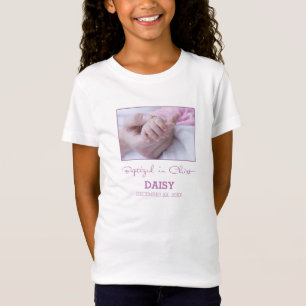 Girl Baptisse Herzlichen Glückwunsch für Baby Pers T-Shirt